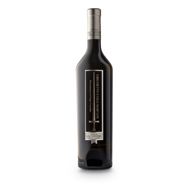 Bottiglia di Grechetto Colli Martani Terre de la Custodia da 750 ml