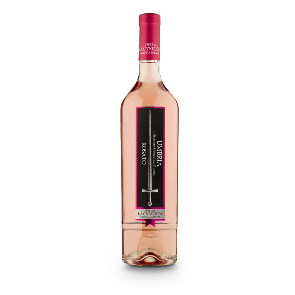 Bottiglia di Rosato Terre de la Custodia da 750 ml